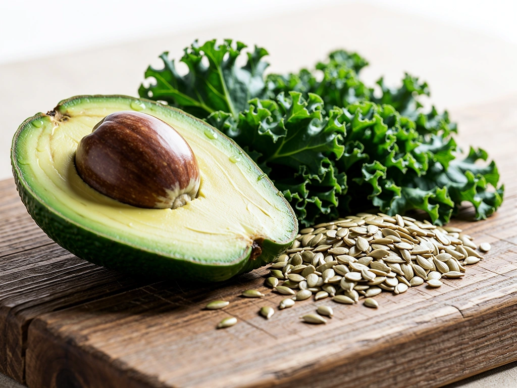 Frische gesunde Zutaten Fokus